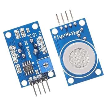 Hexonix MQ-7 Carbon Monoxide Gas Sensor Module – CO Detection Sensor ...