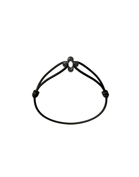 Mini black clover cord bracelet – Osman Abdul Razak