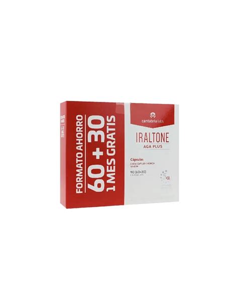 IRALTONE AGA PLUS 90 CAPSULAS| Ibáñez Farmacia