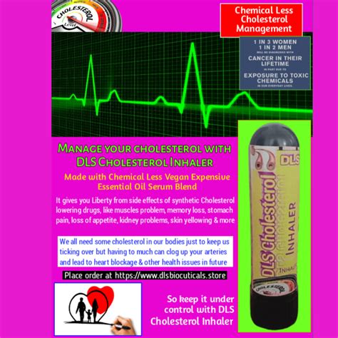 DLS Cholesterol Inhaler – Kreate