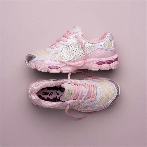 ASICS Gel-NYC Kicki Yang Zhang Rose Crème Pure Argenté – byshoesme
