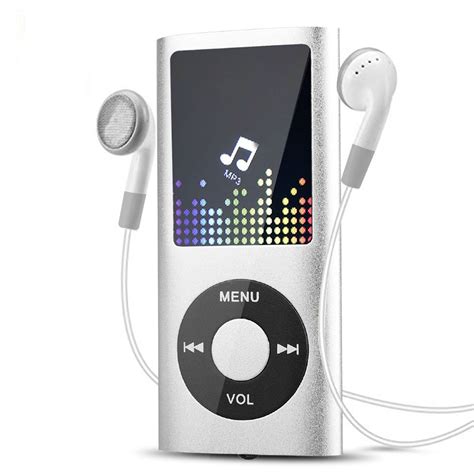 MP3 Player Touch Buttons with 2.4 inch Screen, 16GB Portable Lossless Digital Audio Player with ...
