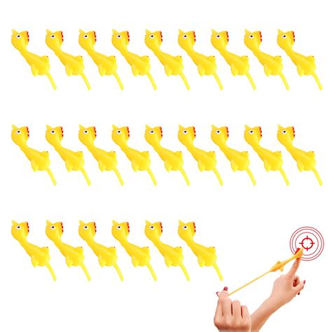 Buy COEKI Children Kids Flick A Chicken Novelty Catapult , 24 Pieces ...
