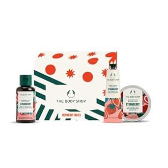 The Body Shop Strawberry Shower Gel, Body Butter and Hand Cream Gift ...