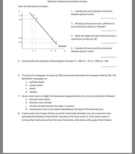 Image result for Elasticity of Demand Example Problems