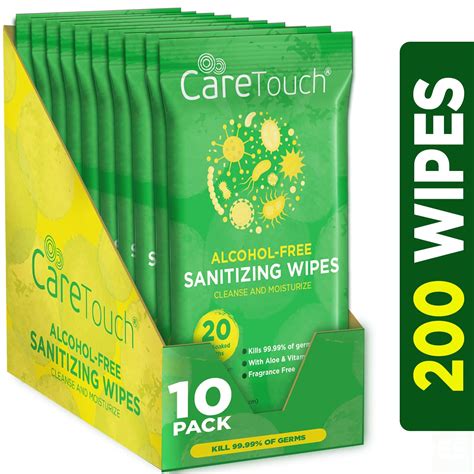 The 9 Best Care Touch Alcohol Free Hand Sanitizer Wipes - Home Life ...