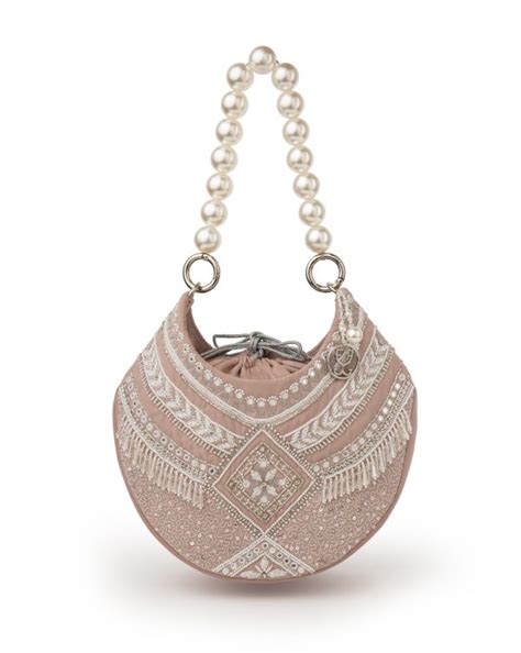 Buy Handcrafted Love Story Potli (With Pearl Handle) Online - Fizzy Goblet