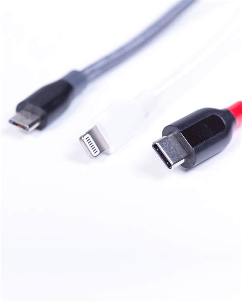 Cable Guide Including Twist-In Sleeve and 3x Anker USB Cables (Micro U