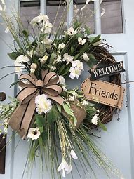 Image result for Outdoor Spring Wreaths for Front Door
