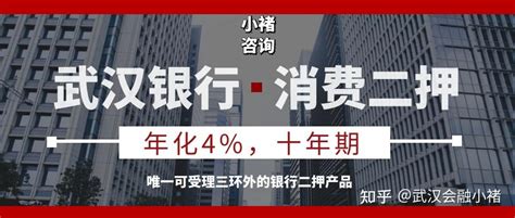 武汉上班族可做的银行二押，年华4%，十年期 - 知乎