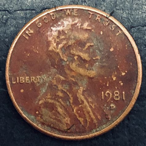 1981 d penny extra I America | Coin Talk