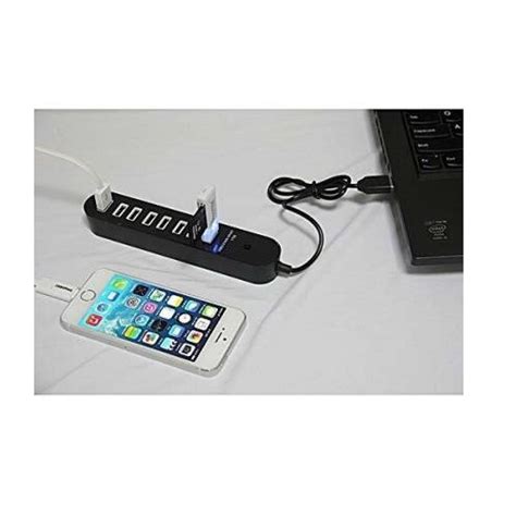 Avalik 8 Port USB 2.0 USB Hub Super Speed 1TB Portable Splitter Adapter ...