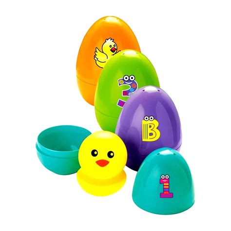 Find The Chick in Egg Nesting Toy - Helps in Motor Skills & Early ...