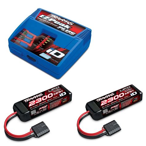 Combo 3S Traxxas Mini XRT (2 x Batteries Lipo 11,1V 2824X + un chargeur rapide 2970GX)