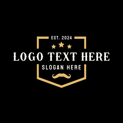 Moustache Barber Shop Logo | BrandCrowd Logo Maker