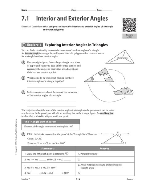 Interior And Exterior Angles Of Polygons Worksheet | dev.onallcylinders.com