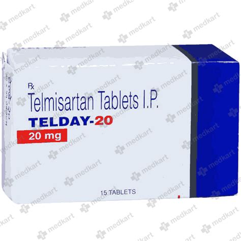 TELDAY 20MG TABLET 15'S: Uses, Price, Side effects & Generic ...