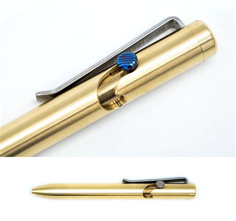 Tactile Turn Bolt Action Pen Mini - Bronze w/Timascus Bolt - Hero Outdoors