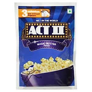 Act II Magic Butter Flavour 3 Minutes 40gm (Pack of 10) : Amazon.in ...