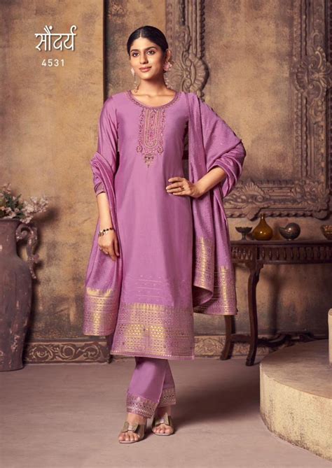 Rangoon Soundrya Styles Kurti With Bottom Dupatta Collection ...