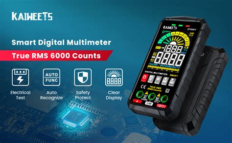 KAIWEETS Digital Multimeter Tester Smart Voltmeter for Electrical ...