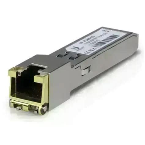 Ubiquiti RJ45 Copper Ethernet to SFP port connector ايثرنت كونكتر