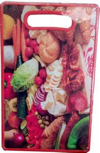 Shoppernation Fancy Fruit Design Vegetable Cutting Board Plastic ...