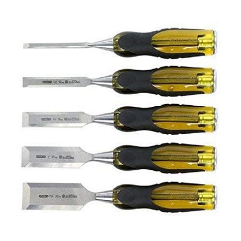Stanley Fatmax5 Piece Pro Dynagrip Chisel Set With Bevel Edge ...