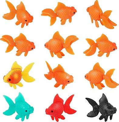 MIKIMIQI 12 Pcs Artificial Aquarium Fishes Plastic Goldfish India | Ubuy