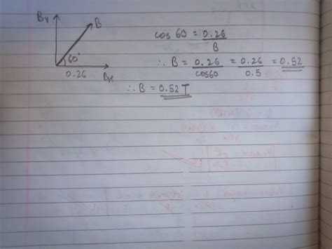 In the magnetic meridian of a certain place, the horizontal component ...