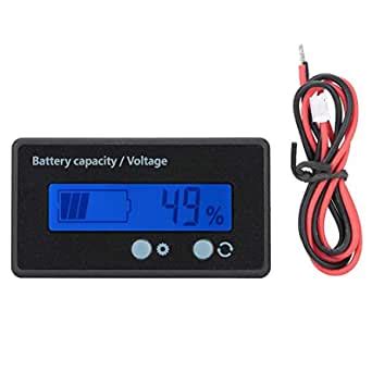 Battery Capacity Display, LCD Battery Display, Waterproof Battery ...