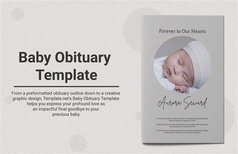 Free Printable Obituary Template: Simple & Elegant - Printables for ...