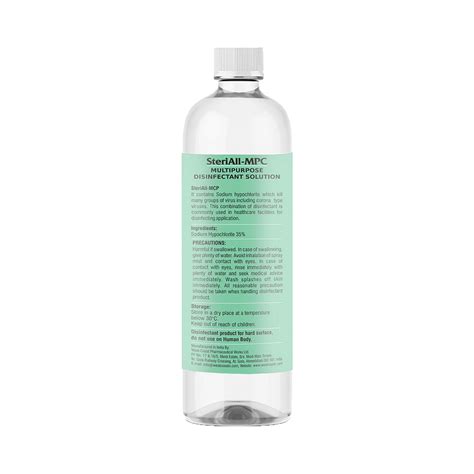 SteriAll-MPC Sodium Hypochlorite Multipurpose Disinfectant Solution ...