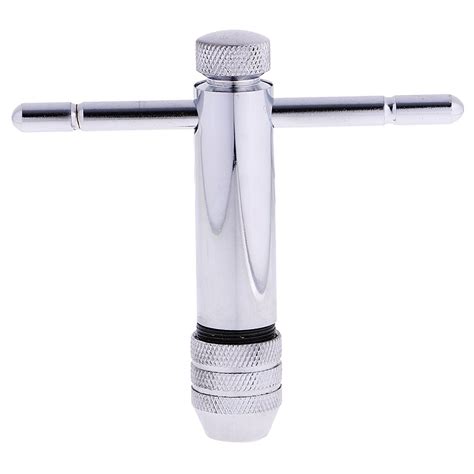 ANGELDEAL Adjustable Ratcheting T-Handle Tap Wrench Taps Bar M5-M12 ...
