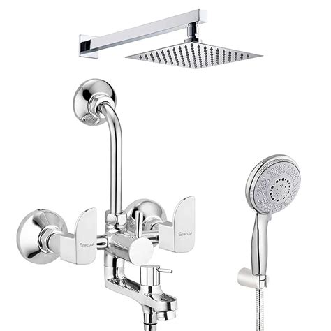 Specule Alive Series Brass, 3-in-1 Wall Mixer for bathroom with ...