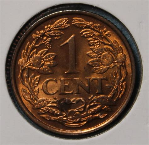 Netherlands Antilles 1959 1 cent - For Sale, Buy Now Online - Item #353019