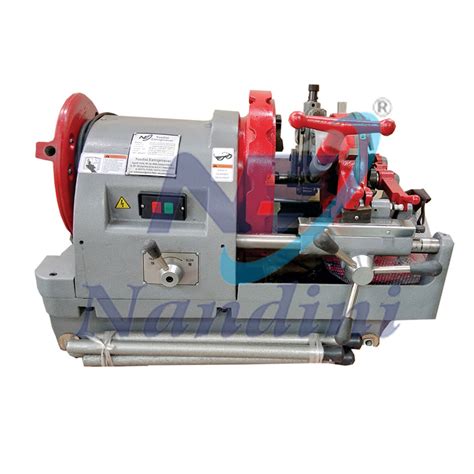 Image result for Small Pipe Threading Machine