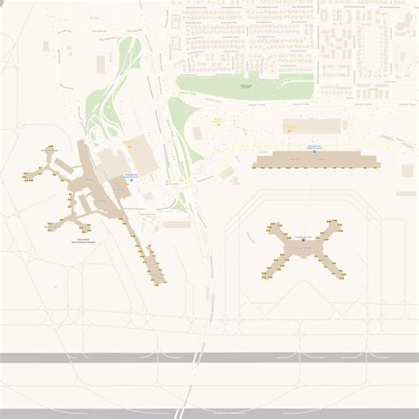 Harry Reid International Airport airport map | Las Vegas (LAS) terminal ...