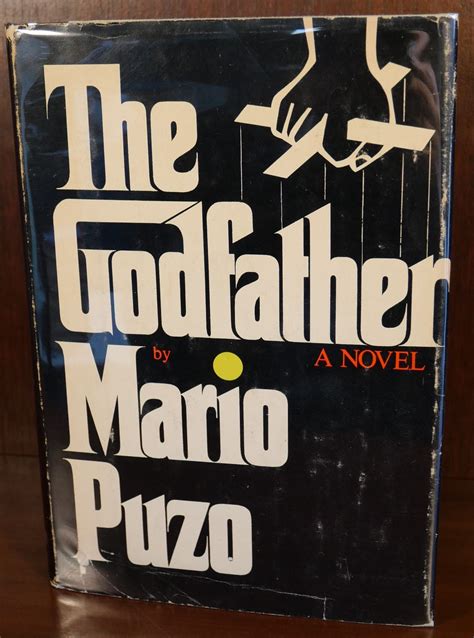 The Godfather SIGNED by Mario Puzo: (1969) Book Club Edition., Signed ...