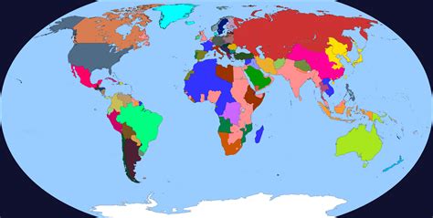 Map Of The World 1939 - Colour by BennJaMann on DeviantArt
