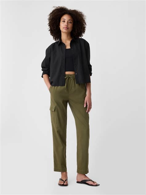 Women's Twill Pants | Gap Factory