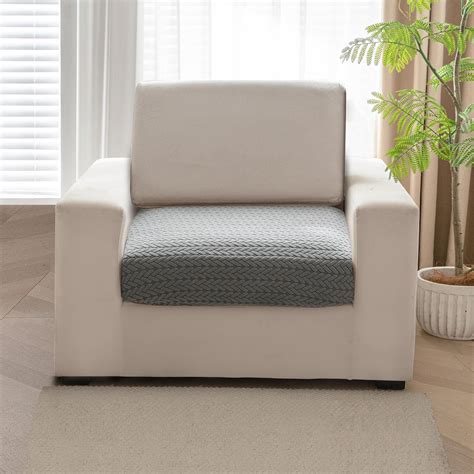 HOKIPO Stretchable Jacquard Seat Couch Cushion Cover