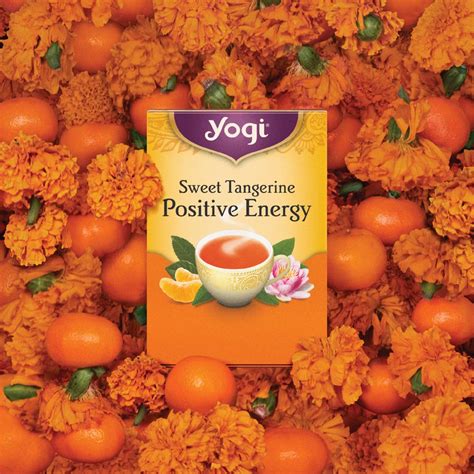 Yogi Sweet Tangerine Positive Energy Tea - Just Be Bodyworks