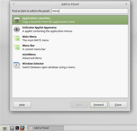 Image result for Linux Mint Menu Icon