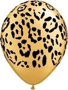 Buy Single Source Party Supplies - 11" Jungle Leopard Latex Balloons ...