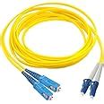 Buy Commscope Fiber Optic Patch Cord, Duplex, Singlemode, LC/UPC to SC ...