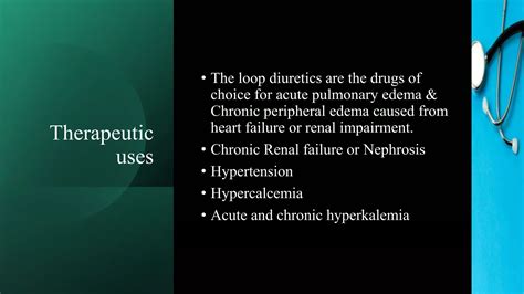 Diuretics: Pharmacology | PPTX