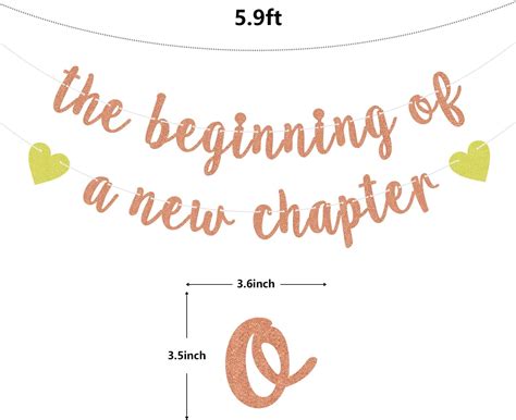 Buy The Beginning of a New Chapter Banner - Farewell Party Decorations ...