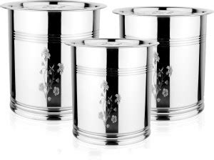 UtenShine Stainless Steel Grocery Container - 7 L Price in India - Buy ...