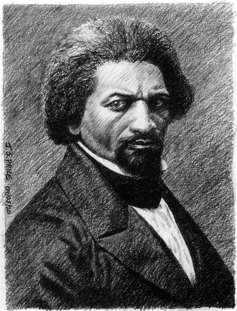 Frederick Douglass 01 Limited, Signed Print of Original Charcoal ...